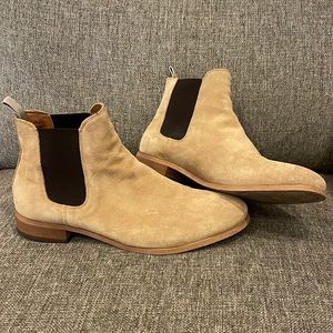 Tan chelsea boots